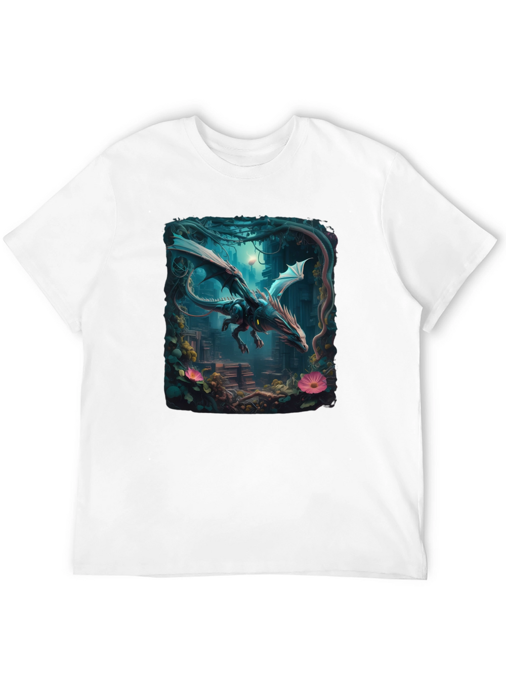 Dragon T-Shirt Fantasy Art Tee