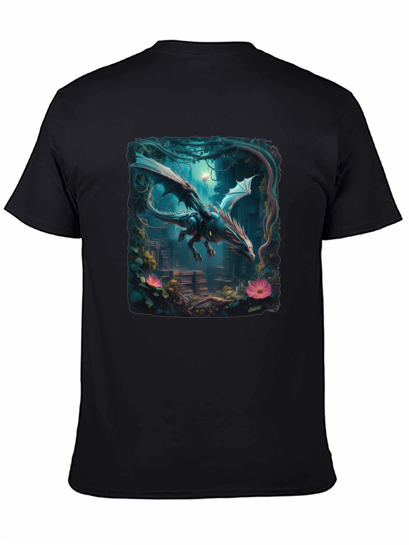 Dragon T-Shirt Fantasy Art Tee