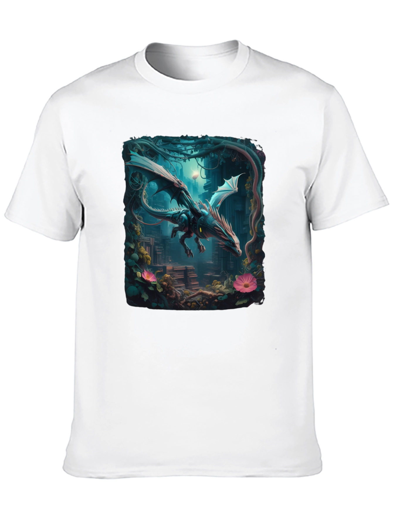 Dragon T-Shirt Fantasy Art Tee