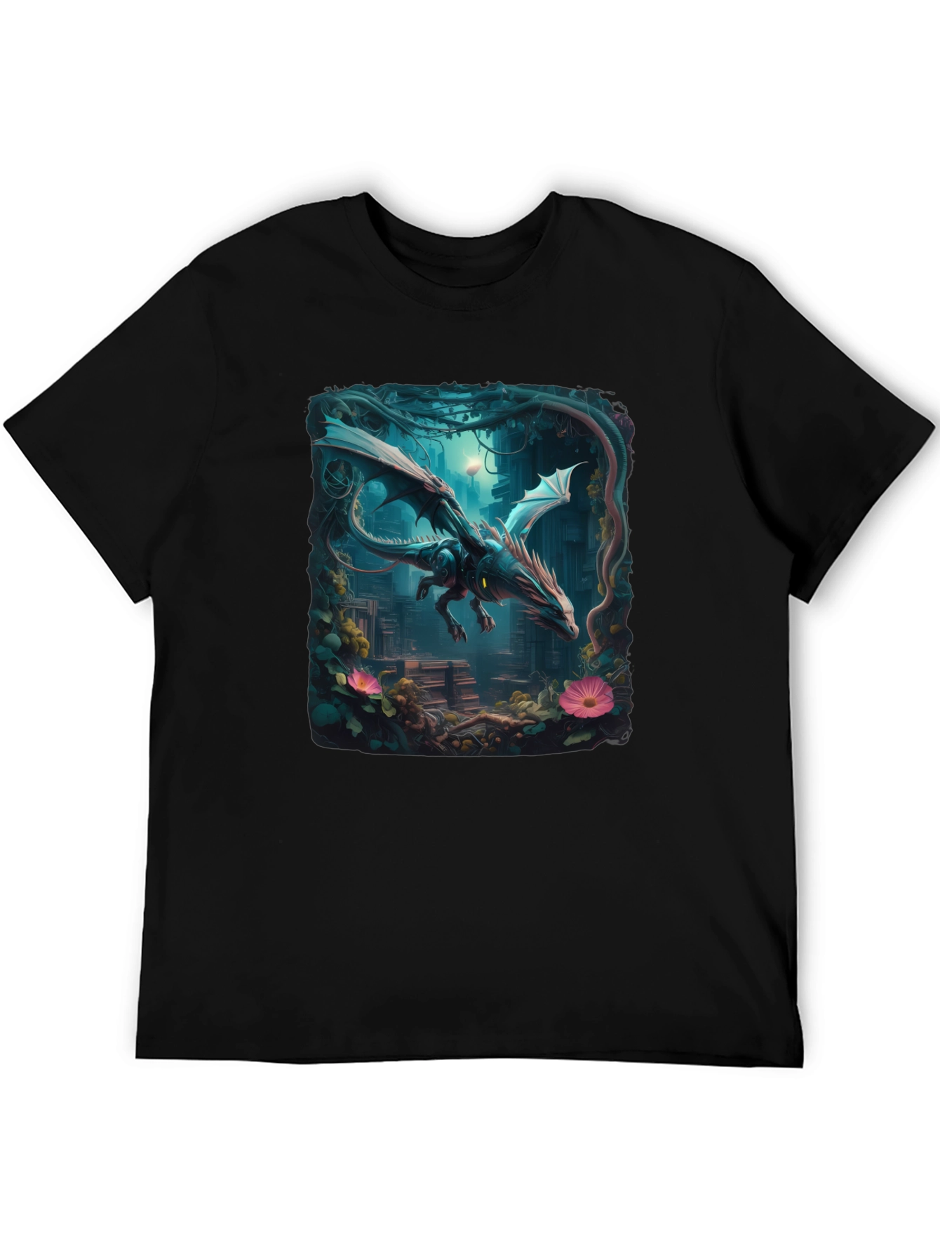 Dragon T-Shirt Fantasy Art Tee