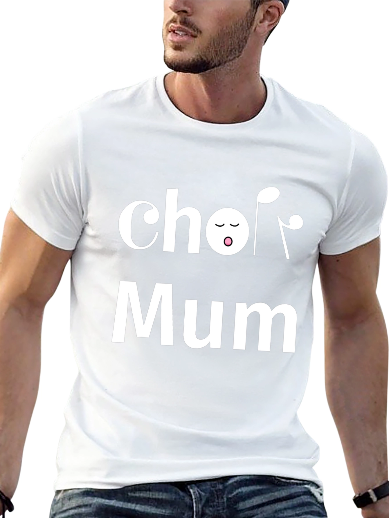 Choir Mum Black T-Shirt - Music Lover Tee