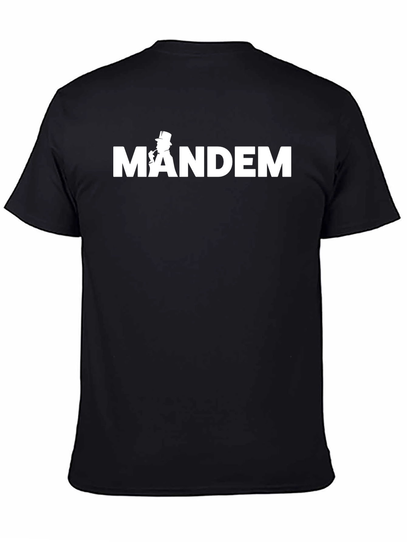 MANDEM T-Shirt - Stylish Black Graphic Tee