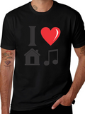 I Love House Music T-Shirt