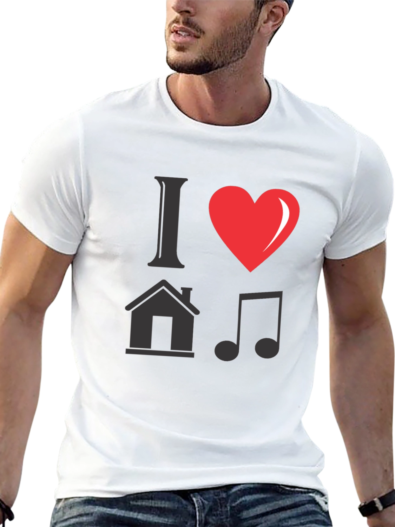 I Love House Music T-Shirt