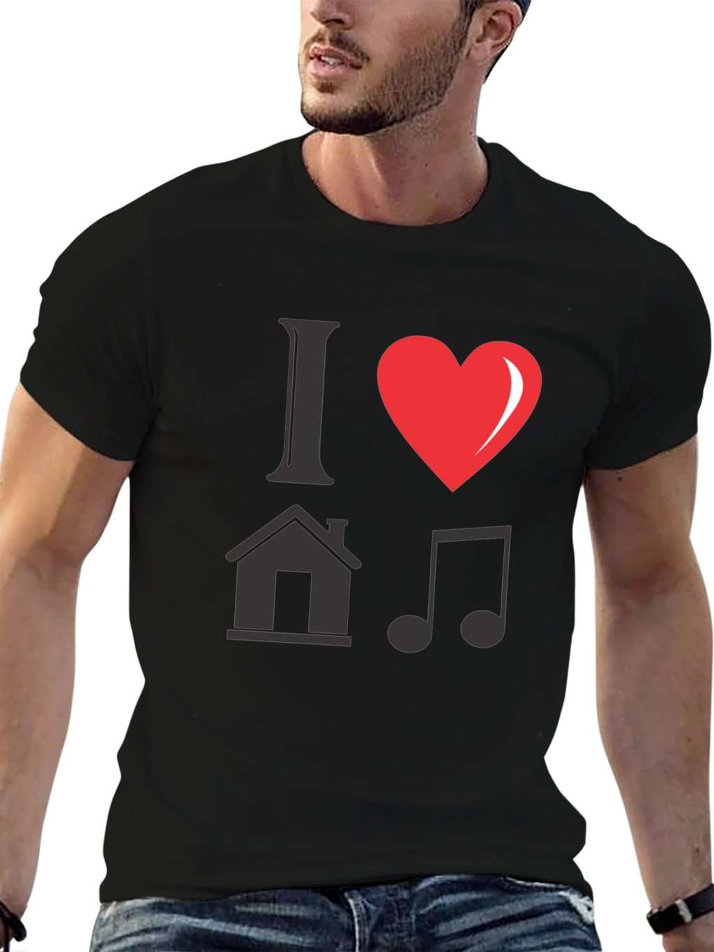 I Love House Music T-Shirt