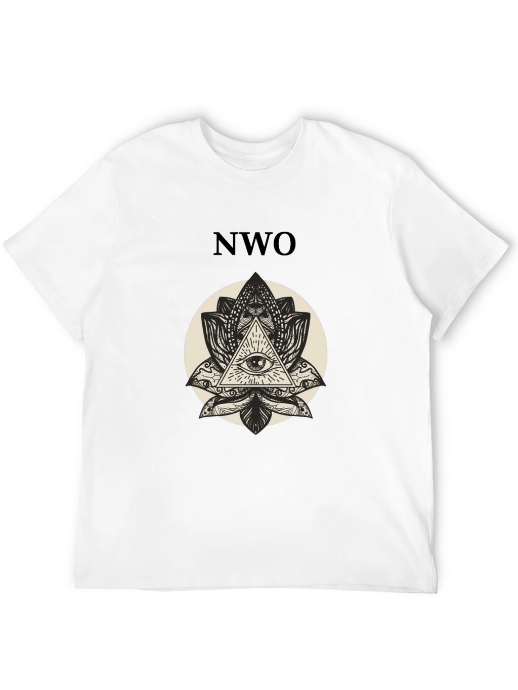 NWO Illuminati Eye Black T-Shirt