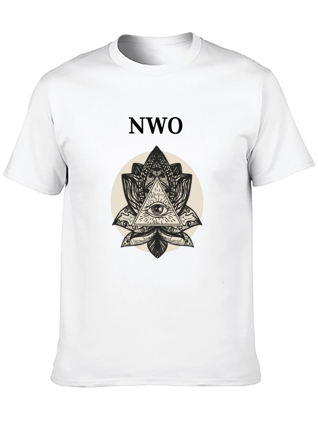 NWO Illuminati Eye Black T-Shirt