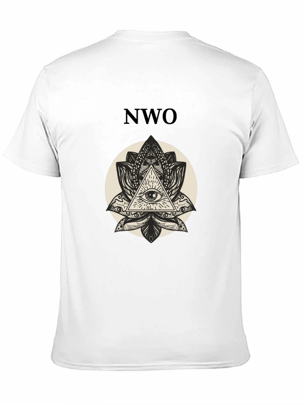NWO Illuminati Eye Black T-Shirt