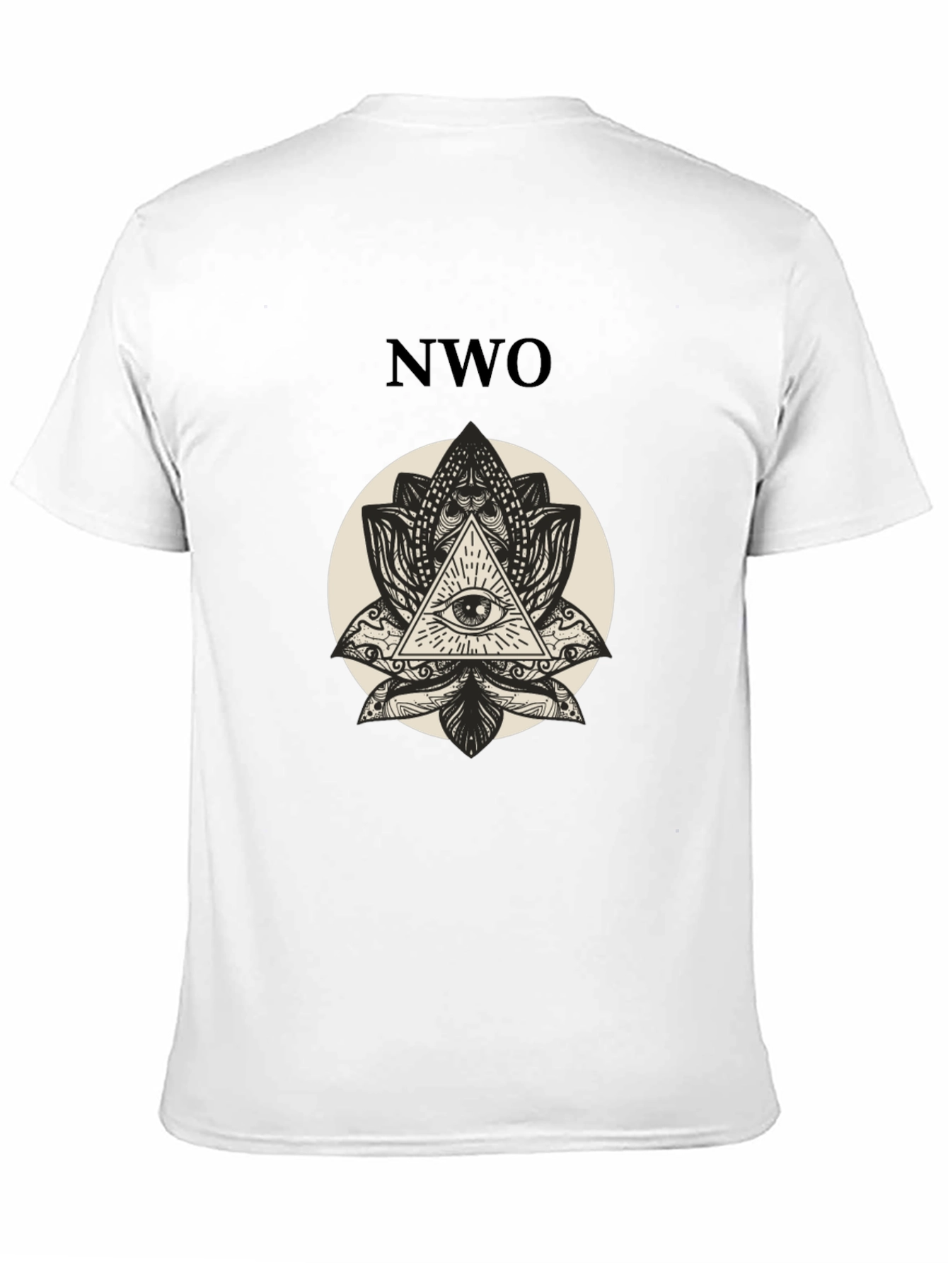 NWO Illuminati Eye Black T-Shirt