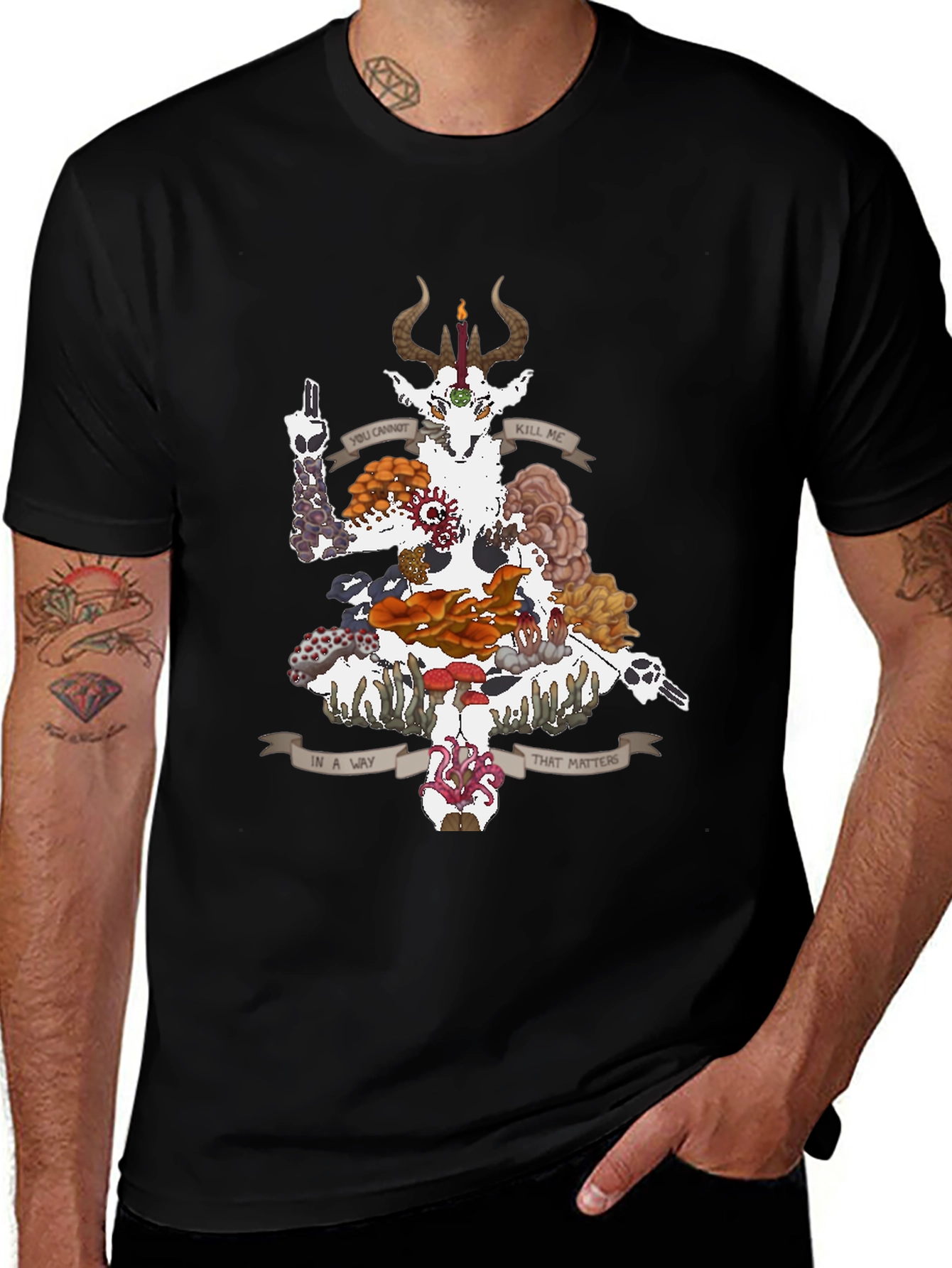 Occult Goat T-Shirt - You Cannot Kill Me