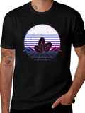 Retro Coffee Bean Graphic T-Shirt