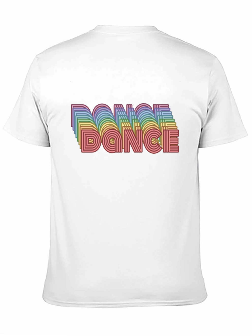 Retro Dance Graphic Black T-Shirt