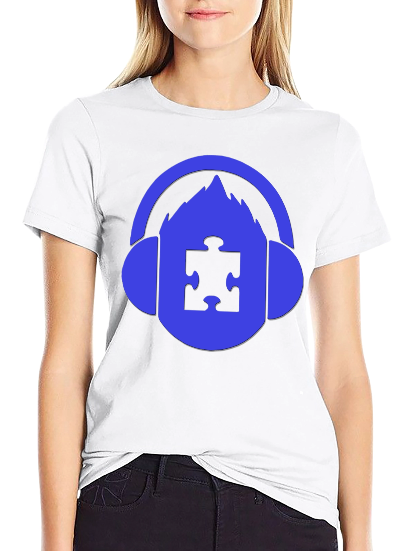 Autism Awareness DJ T-Shirt - Support Neurodiversity