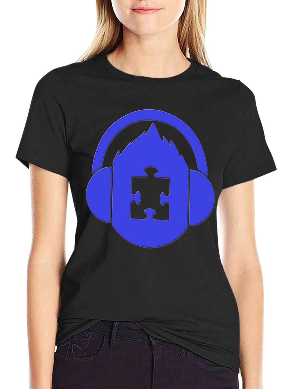 Autism Awareness DJ T-Shirt - Support Neurodiversity