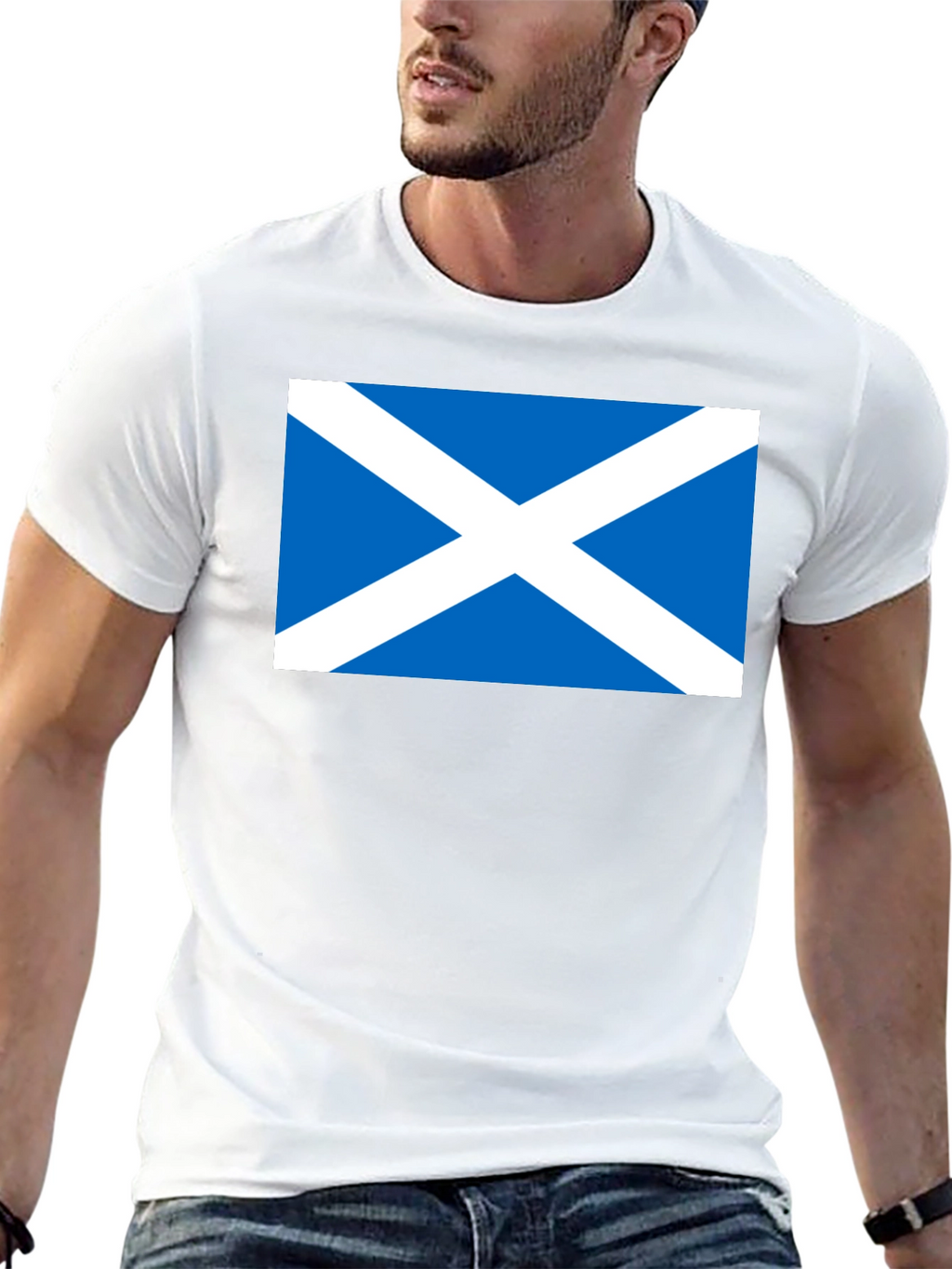Scotland Flag Graphic T-Shirt
