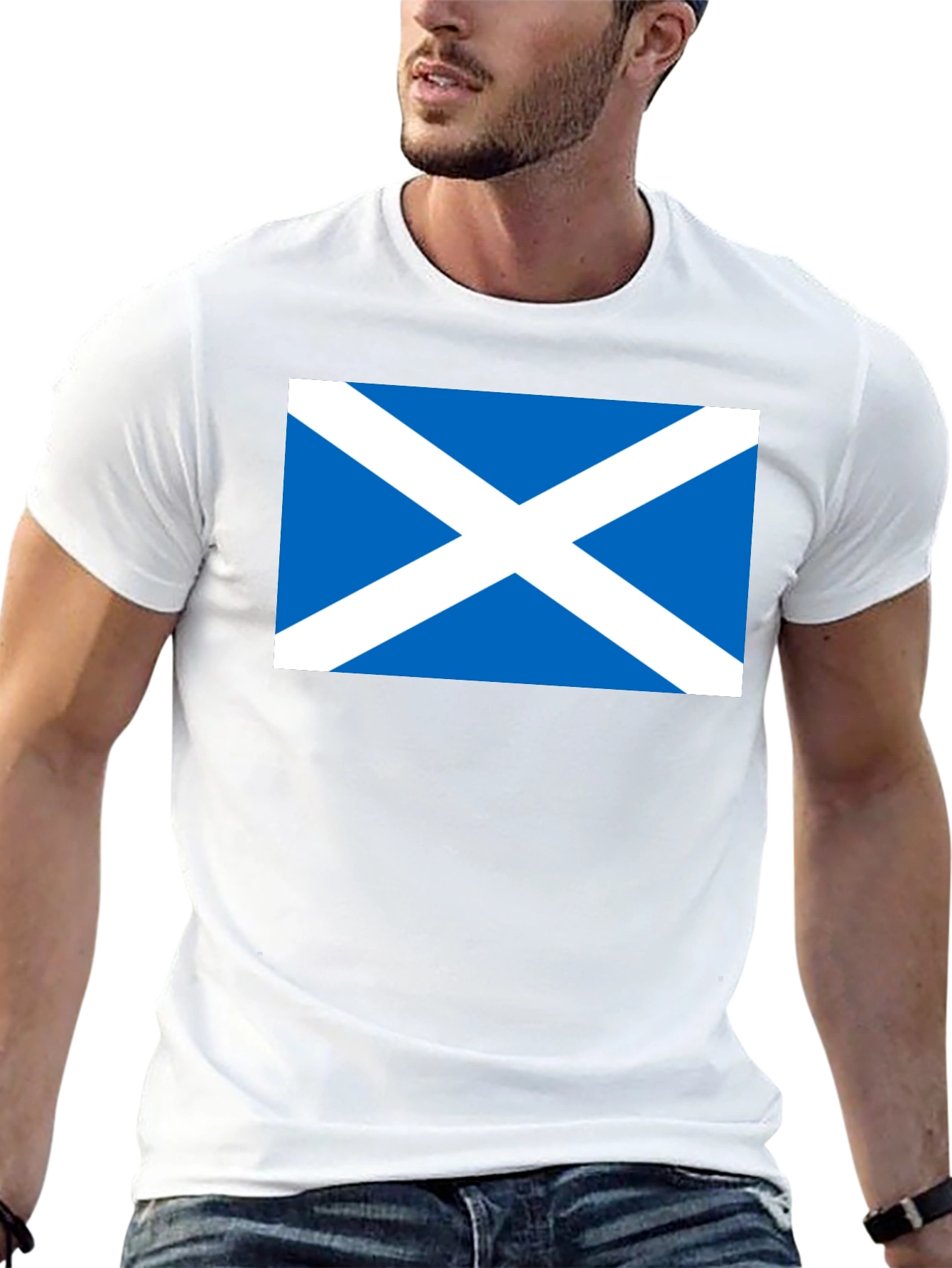 Scotland Flag Graphic T-Shirt