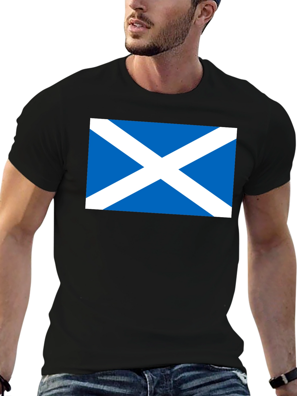 Scotland Flag Graphic T-Shirt