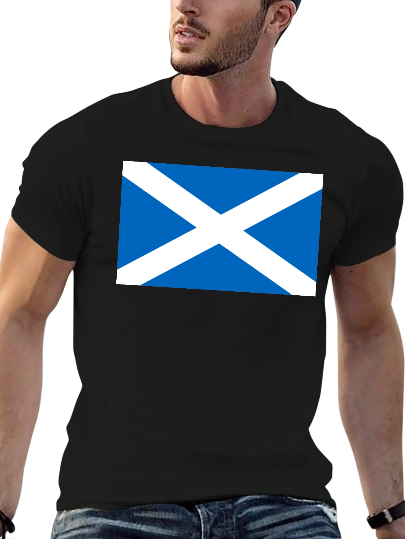 Scotland Flag Graphic T-Shirt