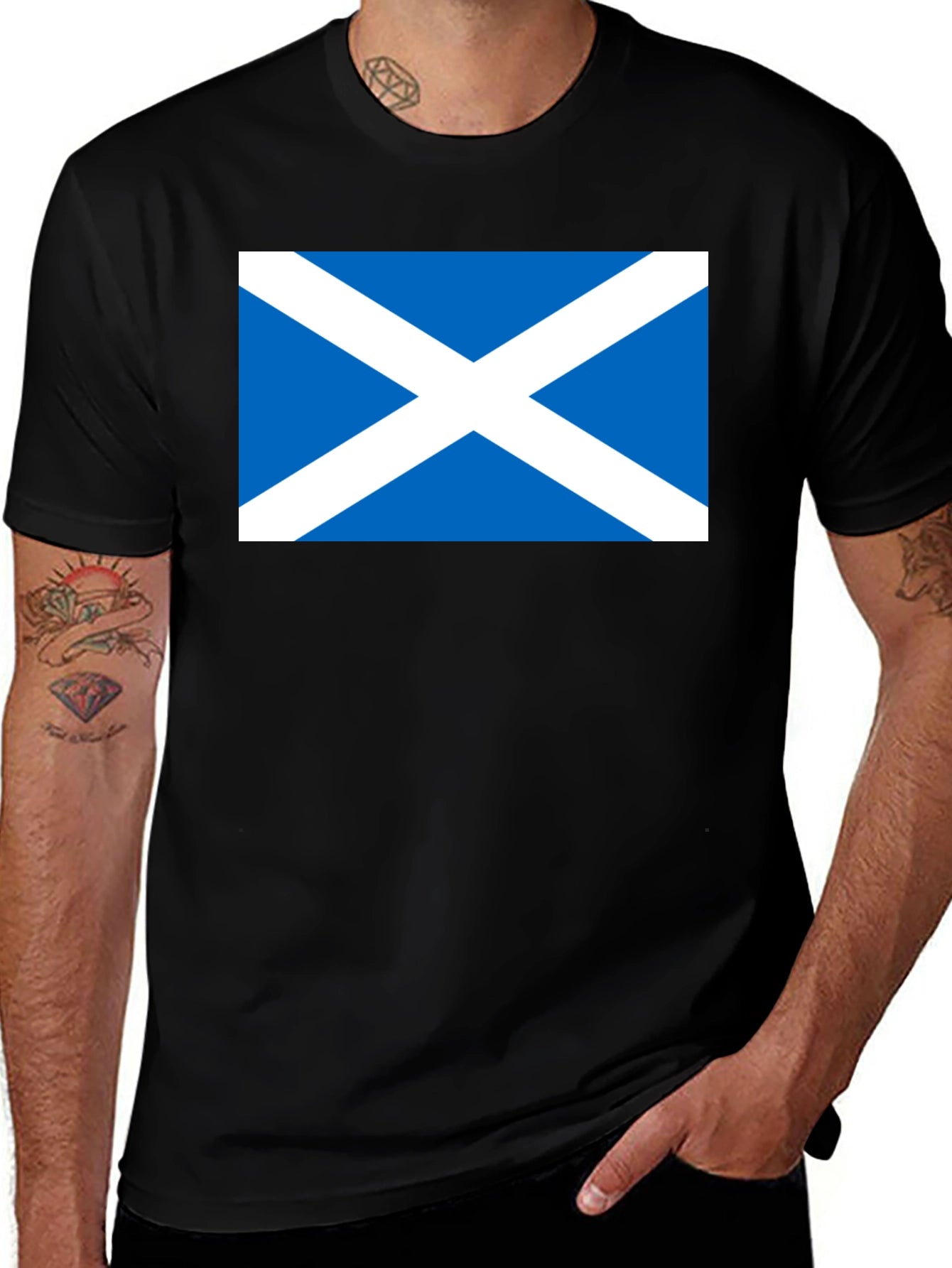 Scotland Flag Graphic T-Shirt