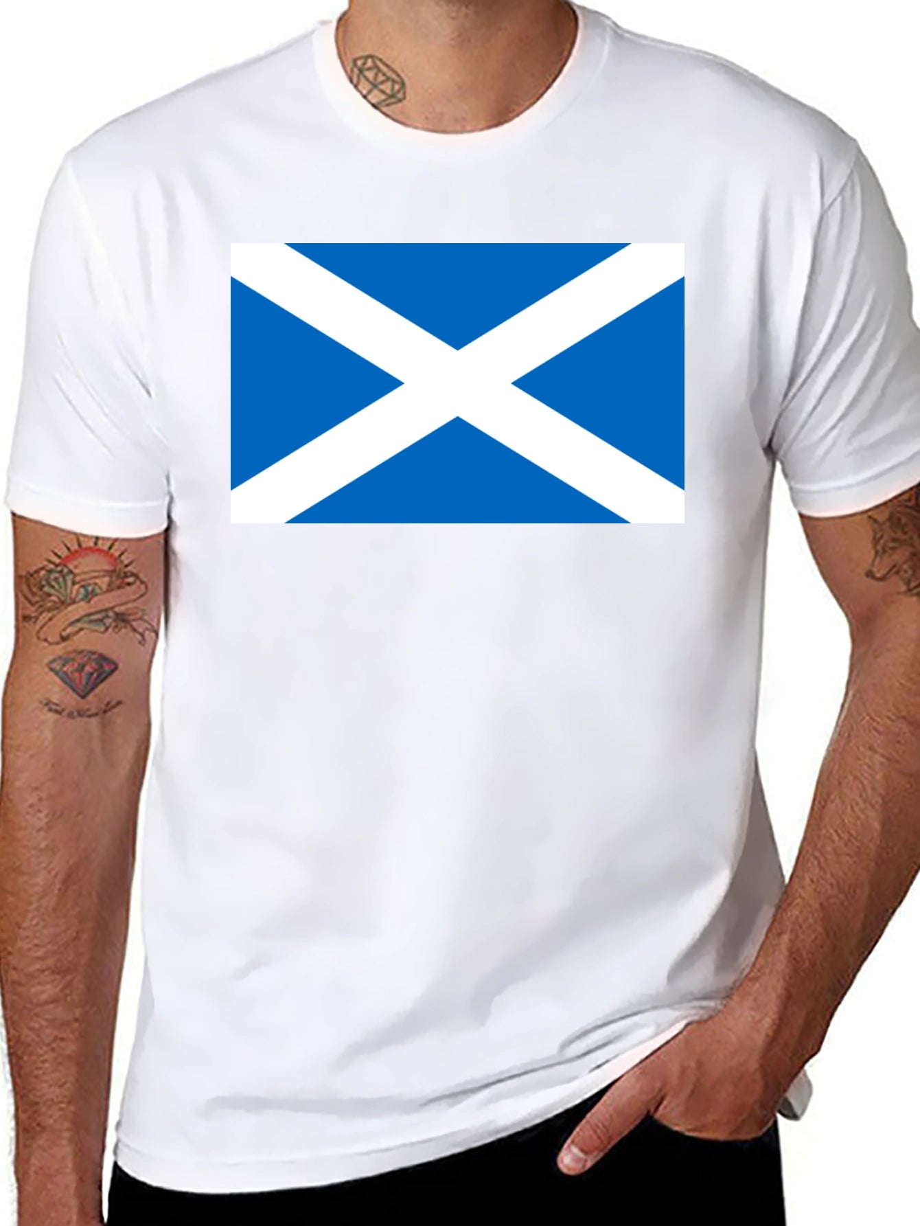 Scotland Flag Graphic T-Shirt