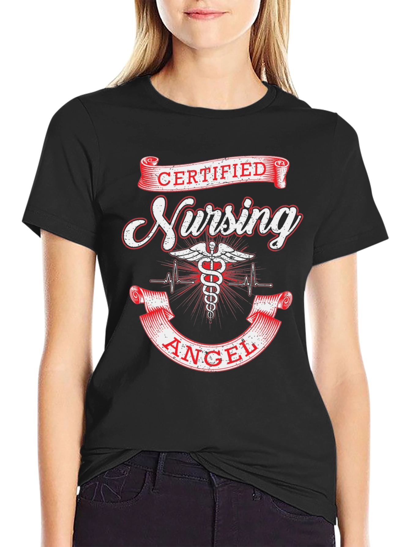 Certified Nursing Angel T-Shirt - Nurse Gift