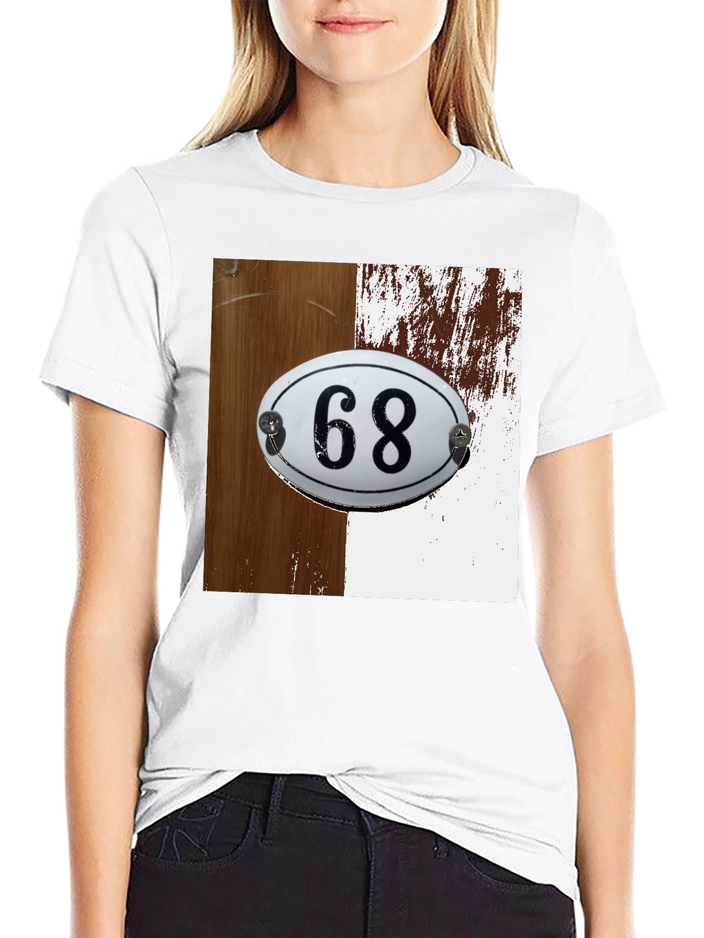 Number 68 Sign T-Shirt