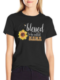 Blessed To Be Called NANA Sunflower T-Shirt