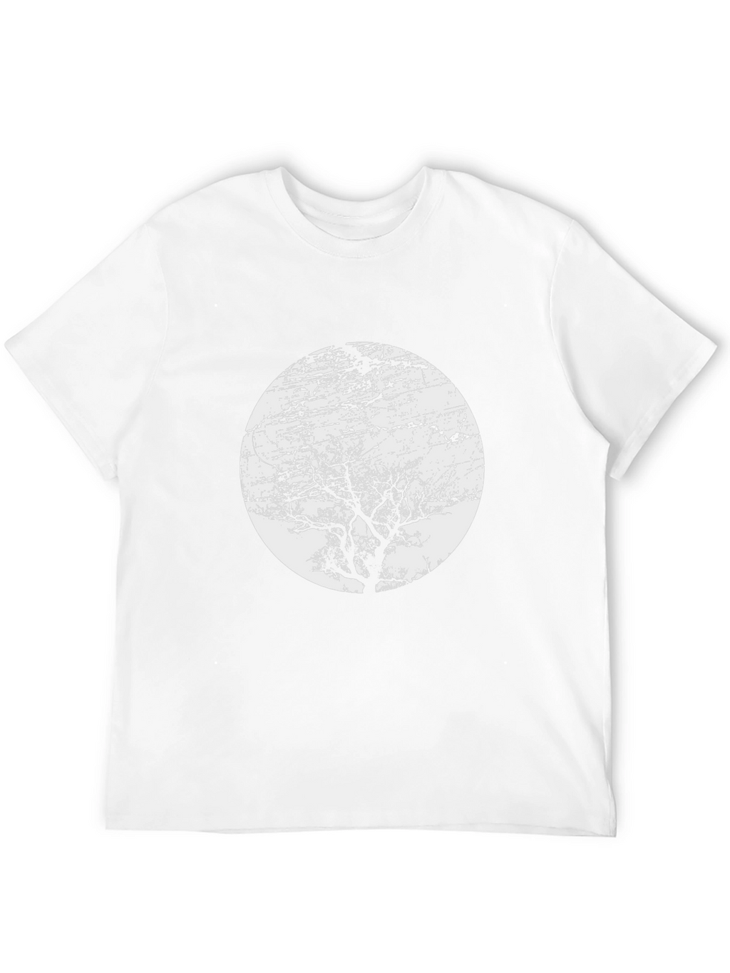 Black Tree Silhouette Graphic Tee