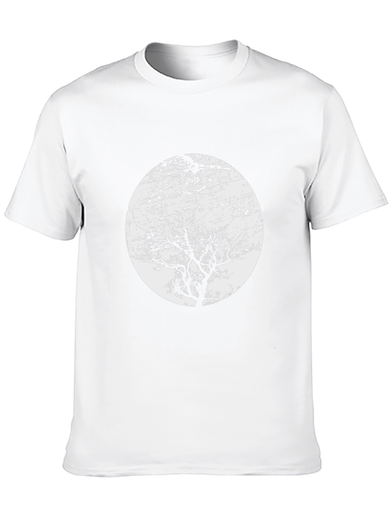 Black Tree Silhouette Graphic Tee