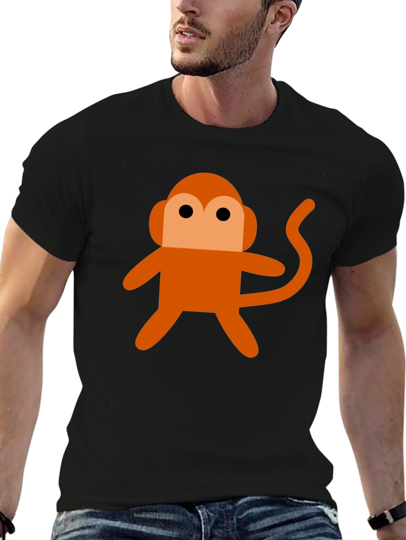 Monkey Graphic Tee - Fun & Stylish