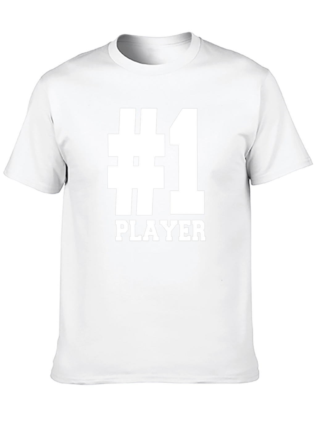 Number One Player T-Shirt - Black Graphic Tee