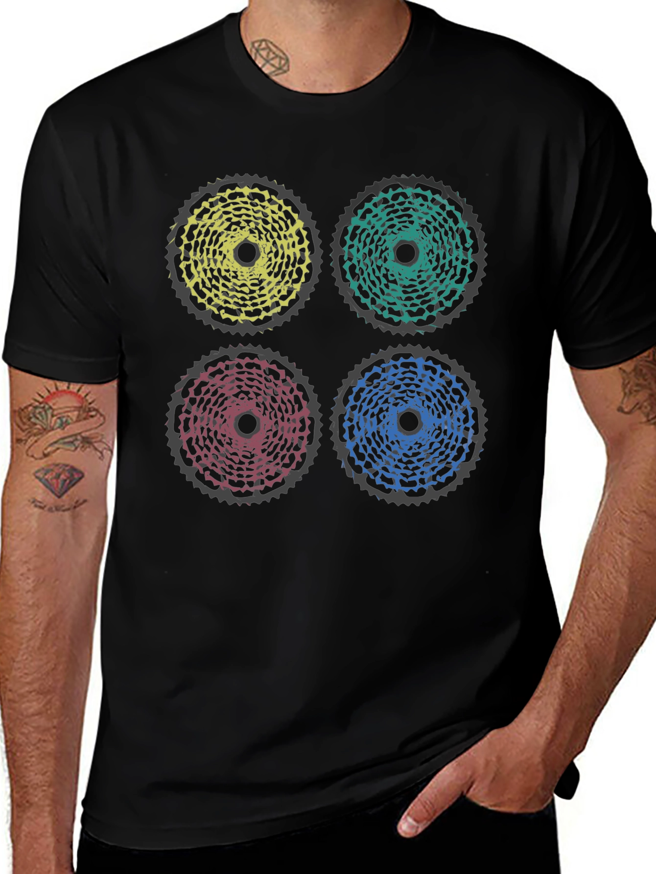 Colorful Cassette Tee - Cycle Style