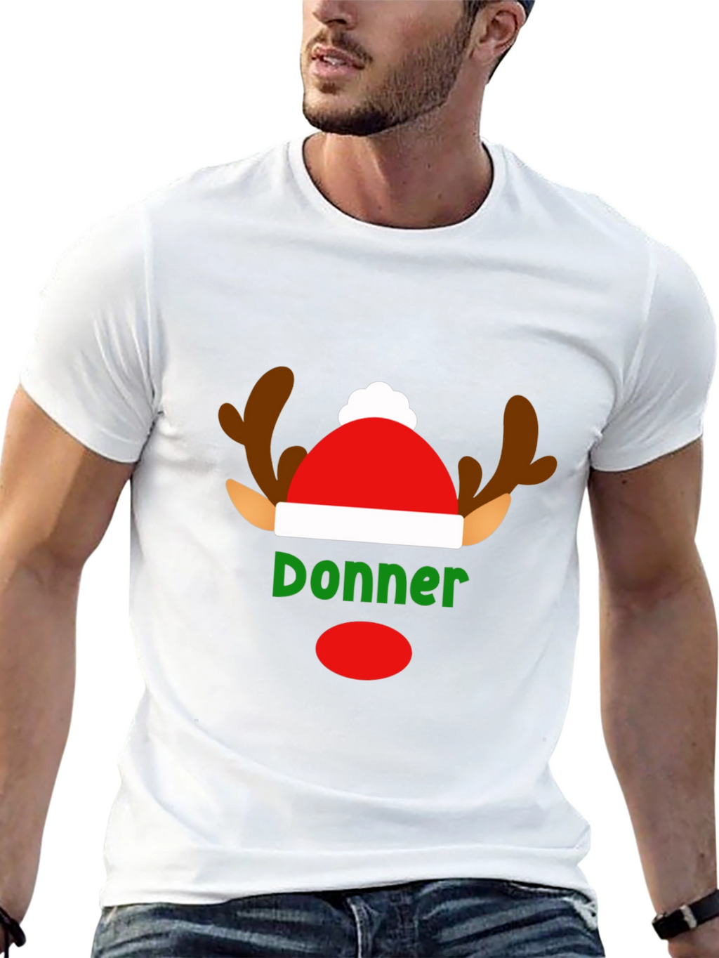 Donner Reindeer Christmas T-Shirt