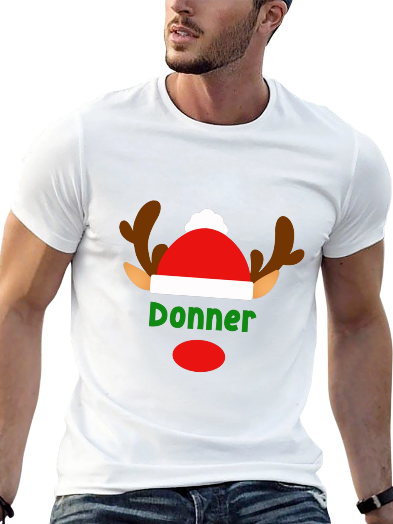 Donner Reindeer Christmas T-Shirt