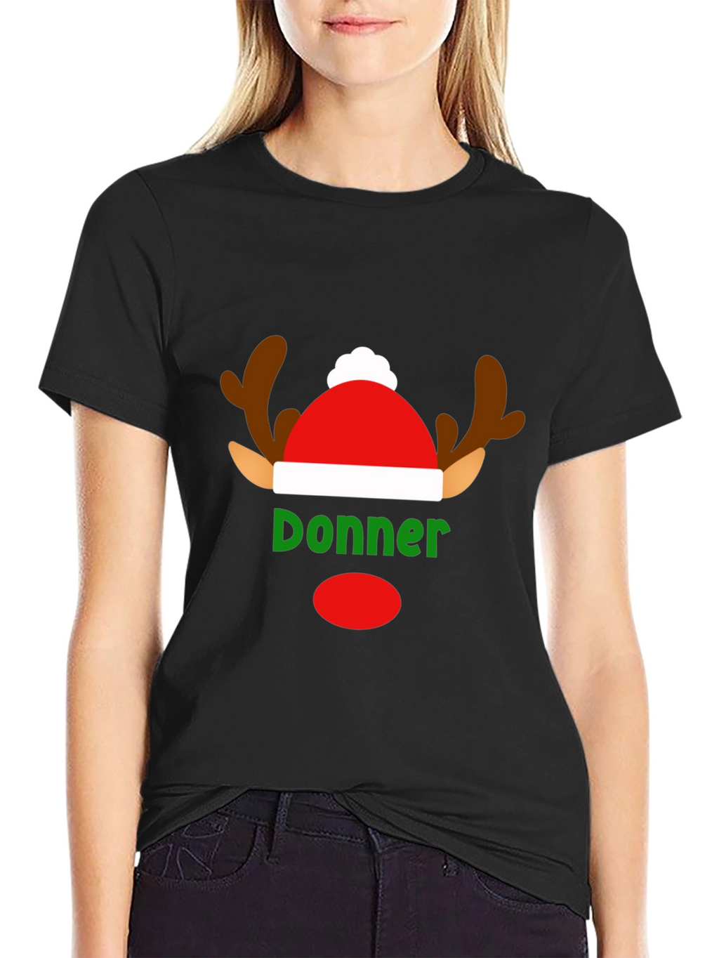 Donner Reindeer Christmas T-Shirt