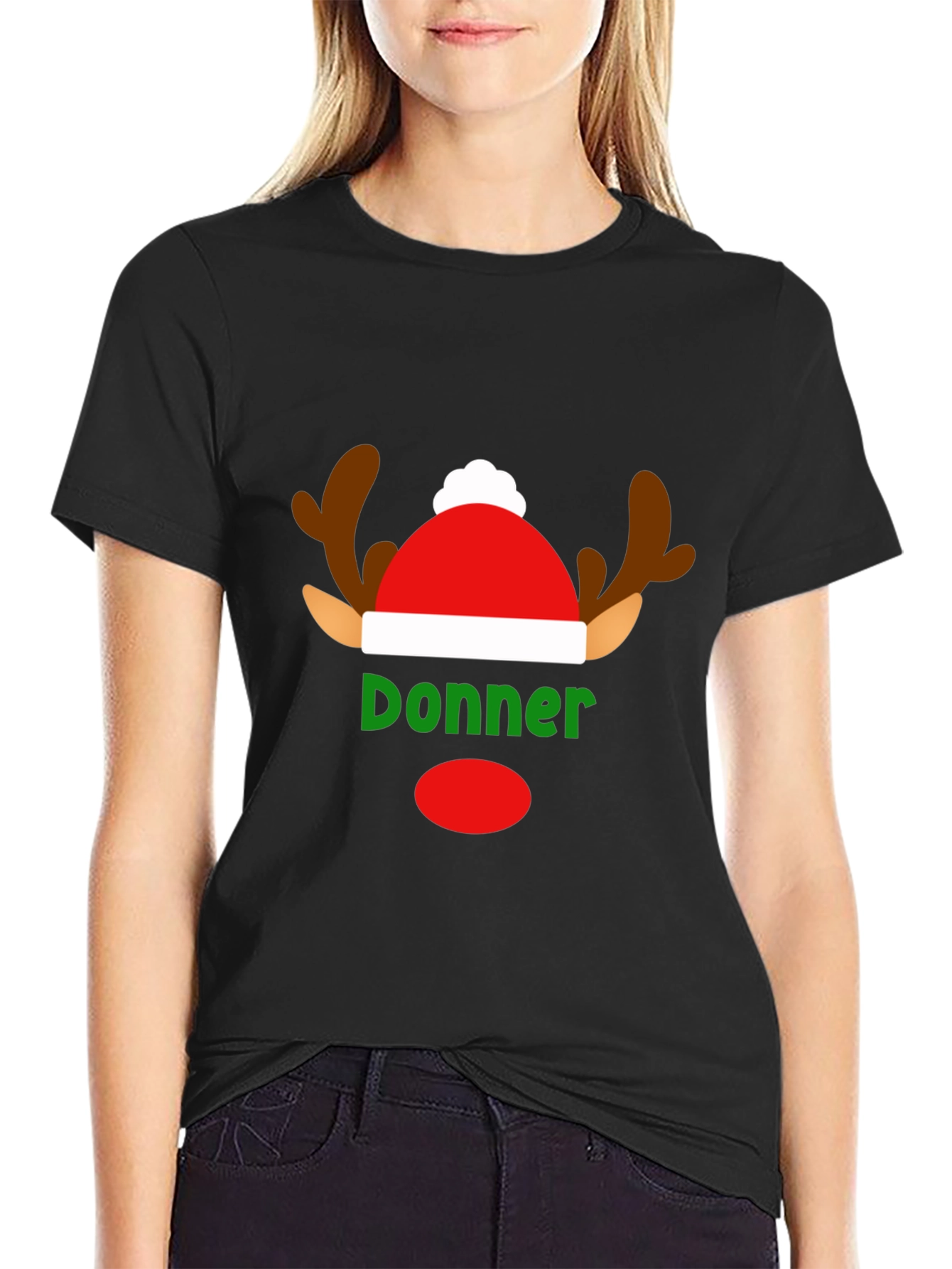 Donner Reindeer Christmas T-Shirt
