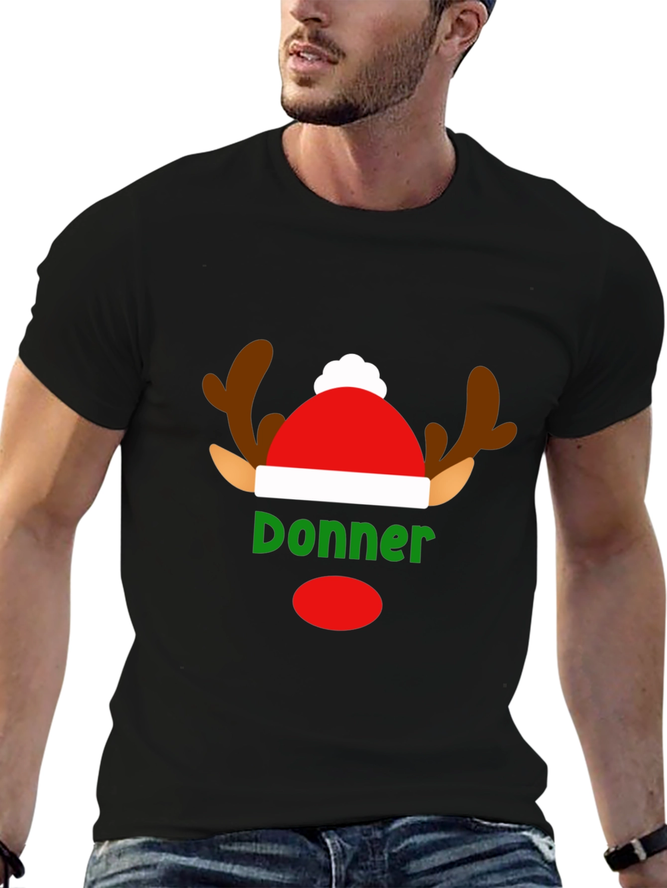 Donner Reindeer Christmas T-Shirt