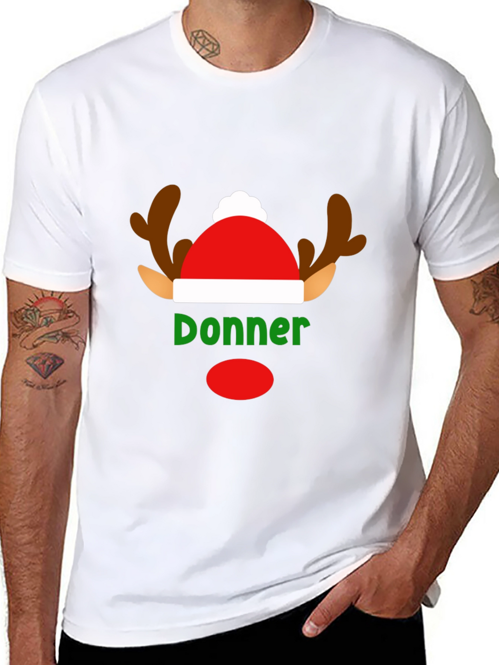 Donner Reindeer Christmas T-Shirt
