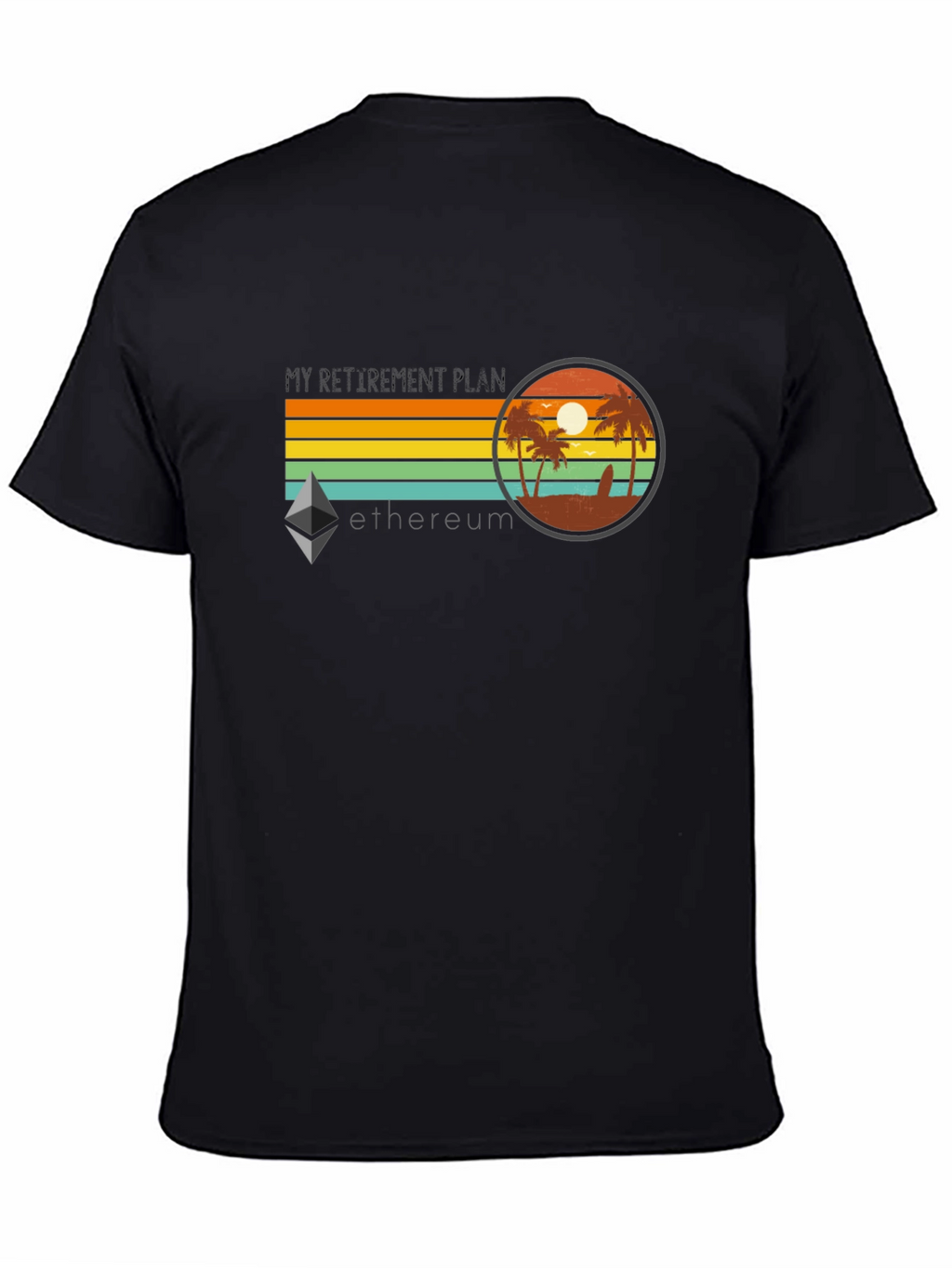 Ethereum Retirement Plan Graphic T-Shirt