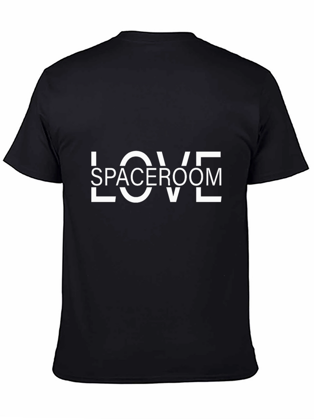 Space Room Love Black Tee