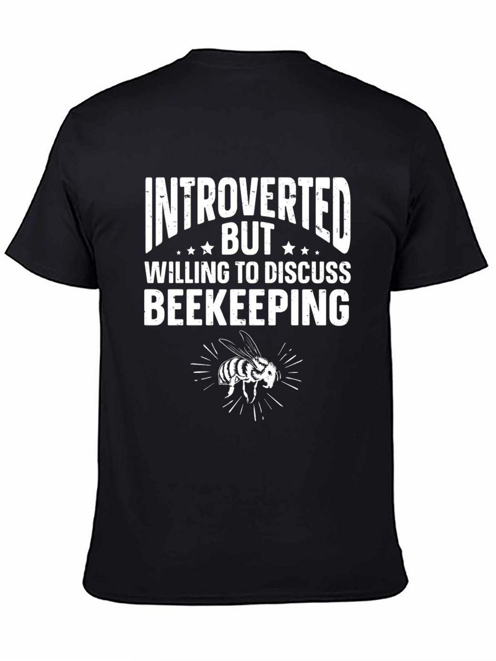 Introverted Beekeeping T-Shirt - Bee Lover