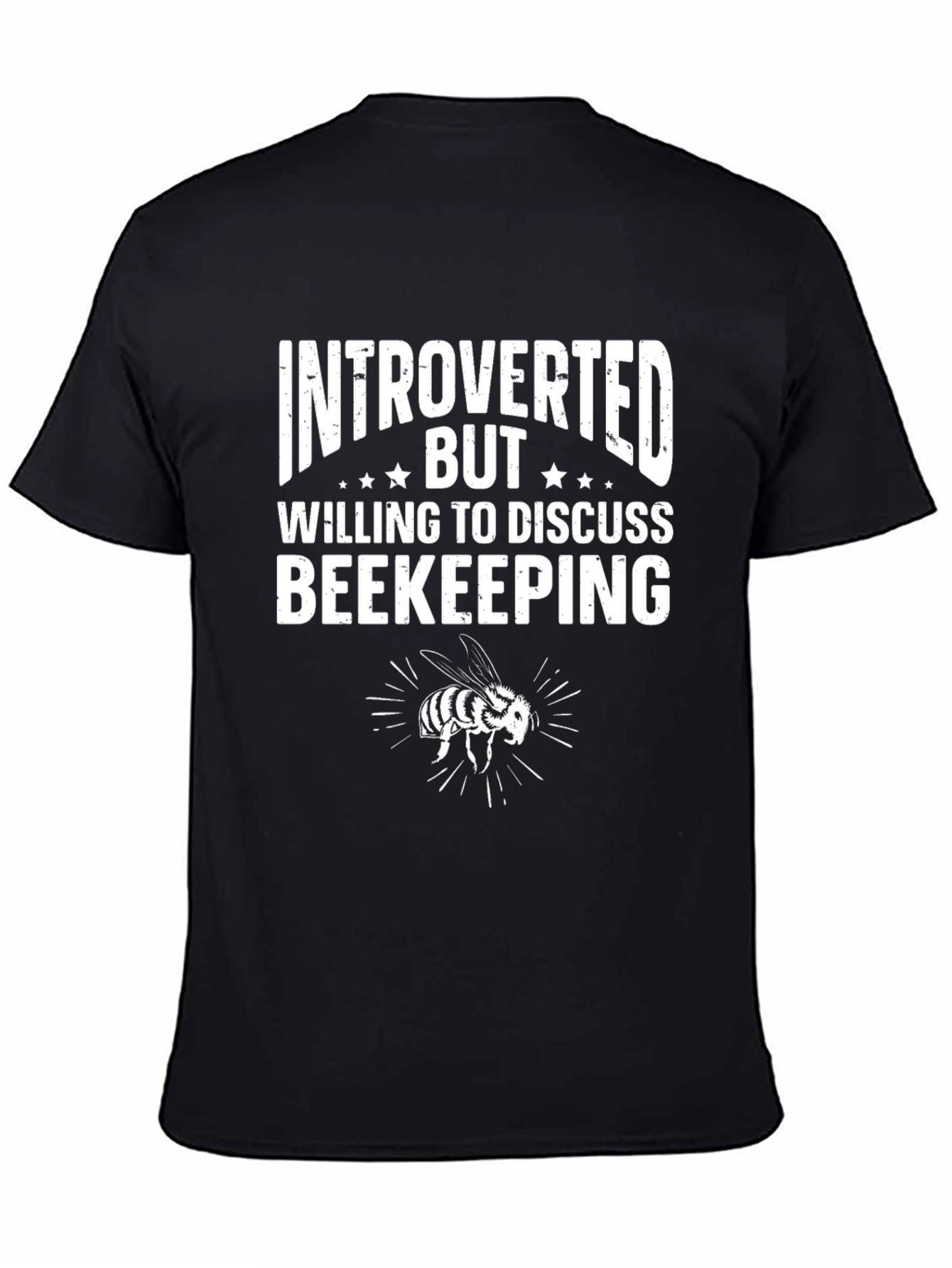 Introverted Beekeeping T-Shirt - Bee Lover