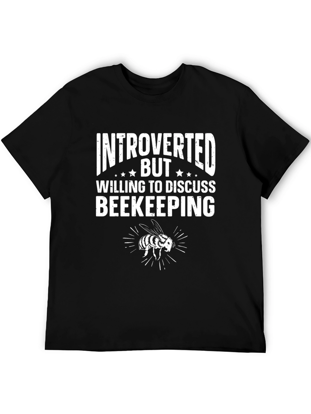 Introverted Beekeeping T-Shirt - Bee Lover