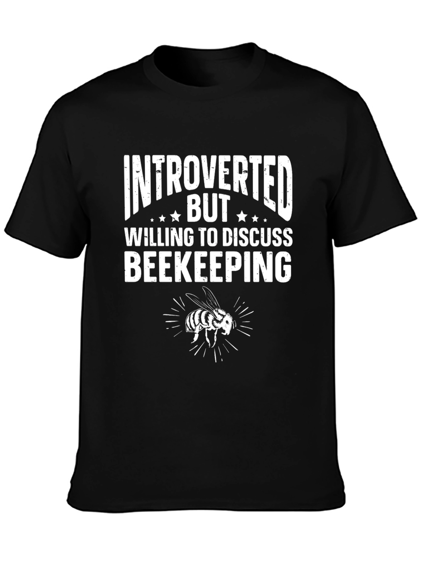 Introverted Beekeeping T-Shirt - Bee Lover