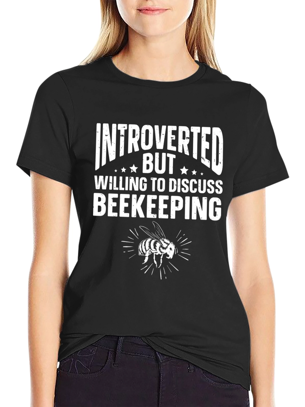 Introverted Beekeeping T-Shirt - Bee Lover