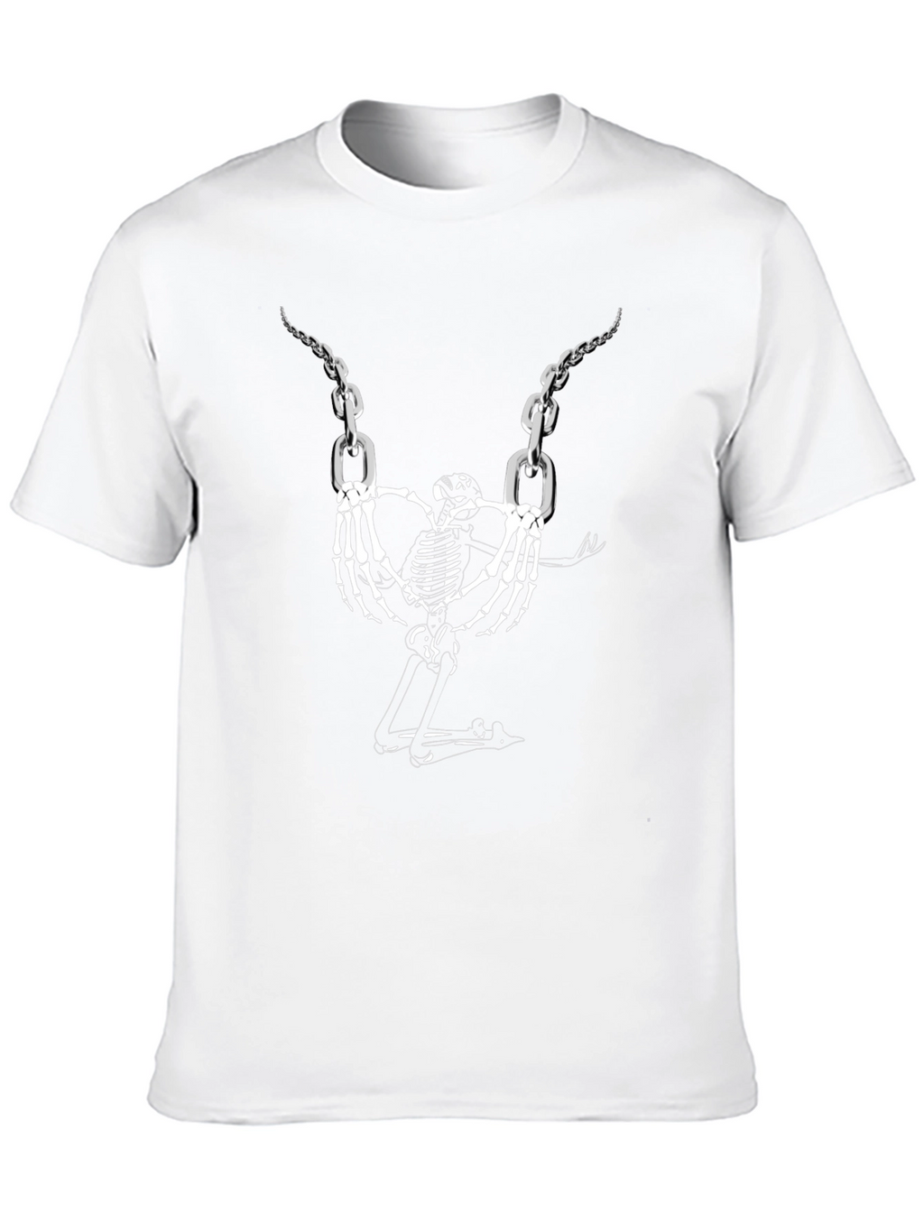 Skeleton Swing T-Shirt - Dark Humor Tee