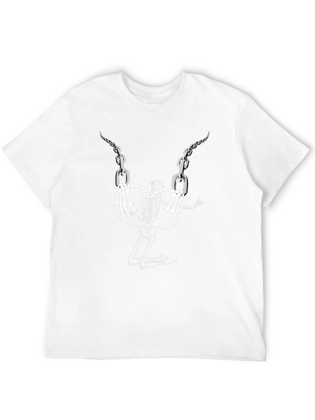Skeleton Swing T-Shirt - Dark Humor Tee