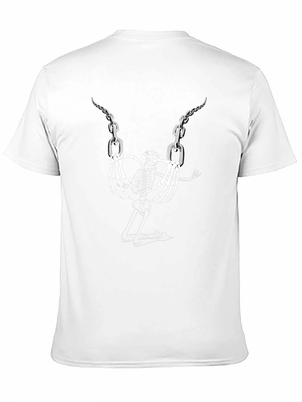 Skeleton Swing T-Shirt - Dark Humor Tee