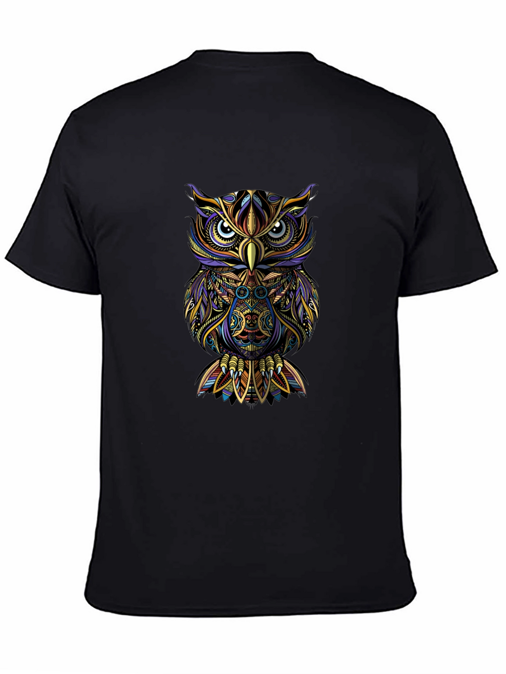 Owl Graphic Print T-Shirt