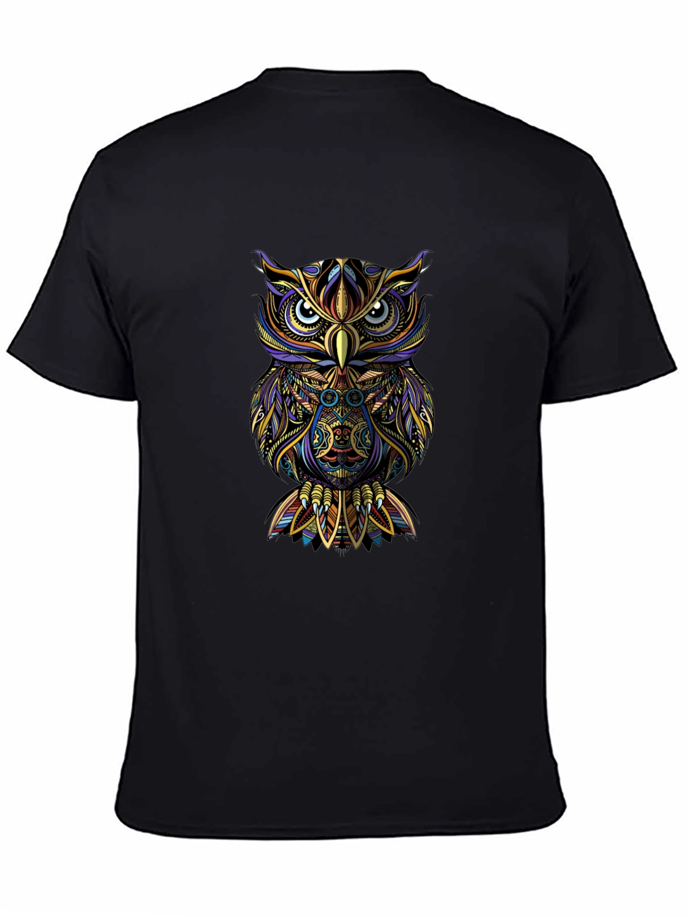Owl Graphic Print T-Shirt